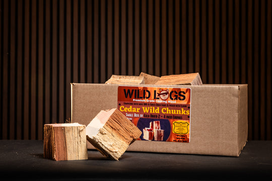 2-4" Cedar Wild Chunks