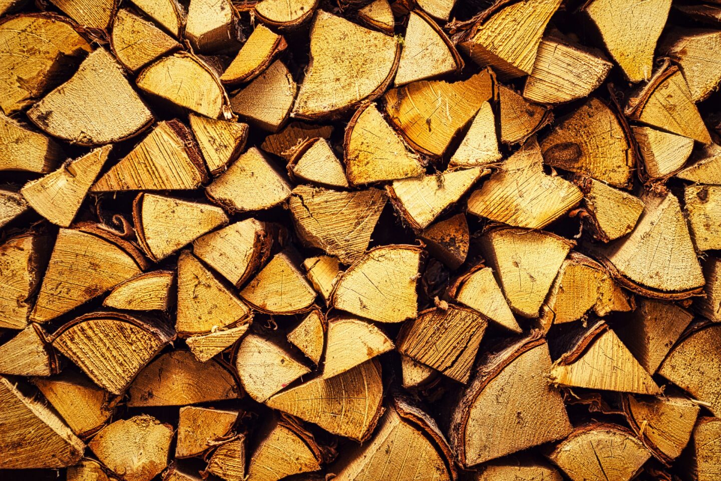 Wood stacked on top of each other